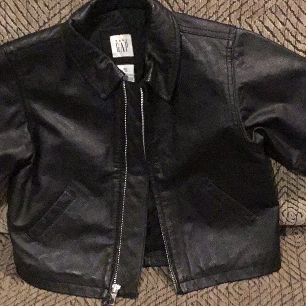 GAP Leather Jacket - Picture 3 of 6